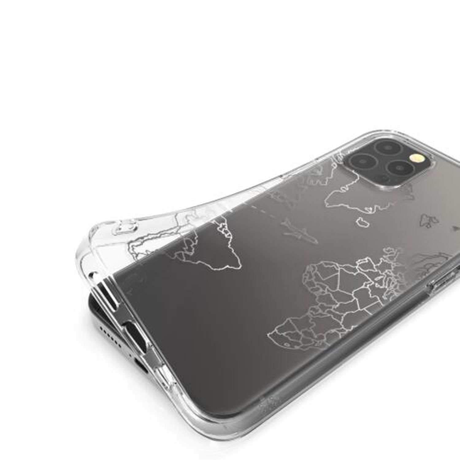 Husa pentru Apple iPhone 12 Pro Max, Silicon, Silver, 53037.02 fotografia produsului View 8 L