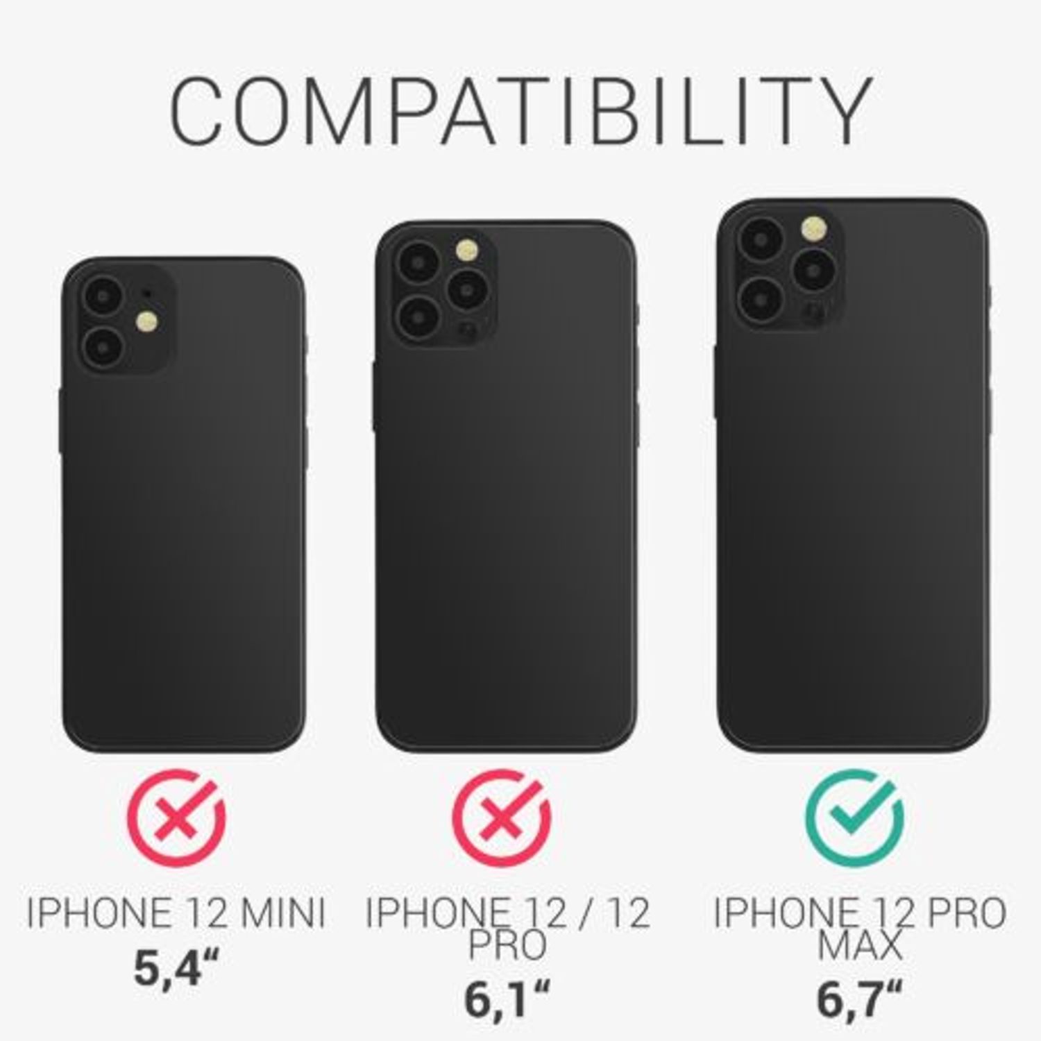 Husa pentru Apple iPhone 12 Pro Max, Silicon, Silver, 53037.02 fotografia produsului View 6 L