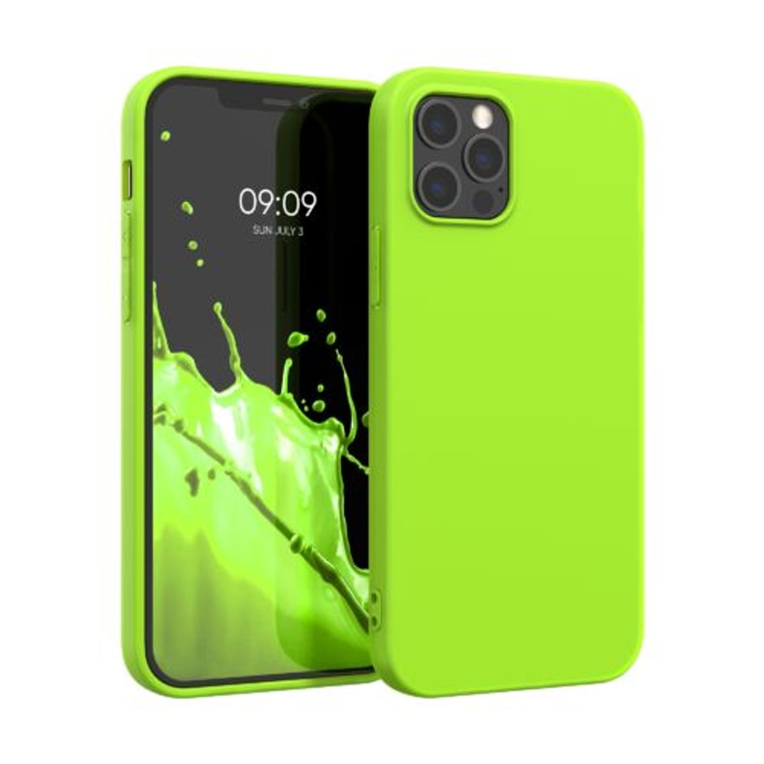 Husa pentru Apple iPhone 12 Pro Max, Silicon, Verde, 54490.75 fotografia produsului
