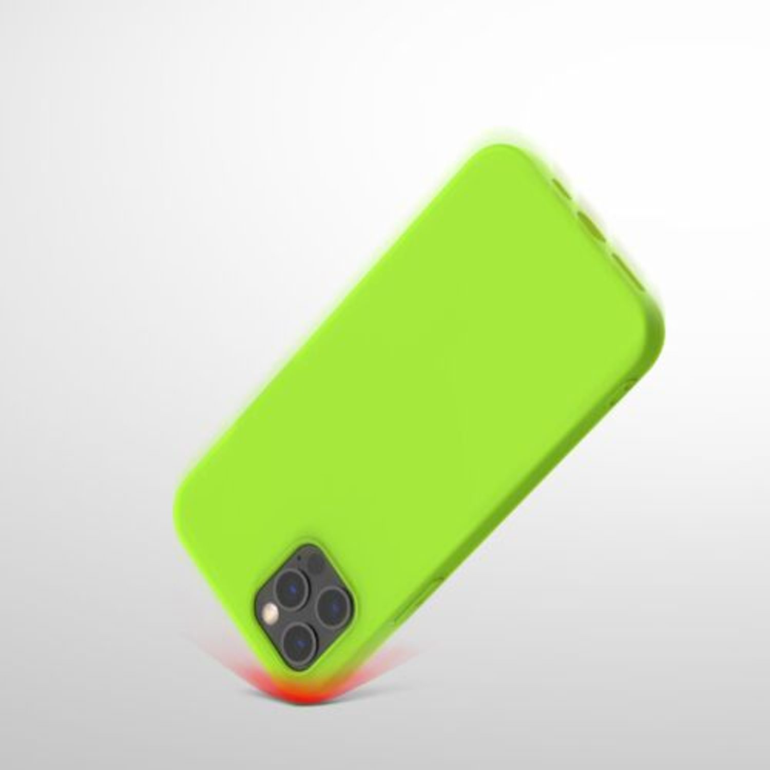 Husa pentru Apple iPhone 12 Pro Max, Silicon, Verde, 54490.75 fotografia produsului View 10 L