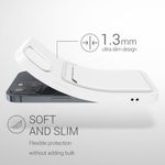 Husa pentru iPhone 13, Silicon, Alb, 55955.02 fotografia produsului View 5 S