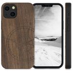 Husa pentru iPhone 13, Lemn, Maro, 55953.01 fotografia produsului View 2 S