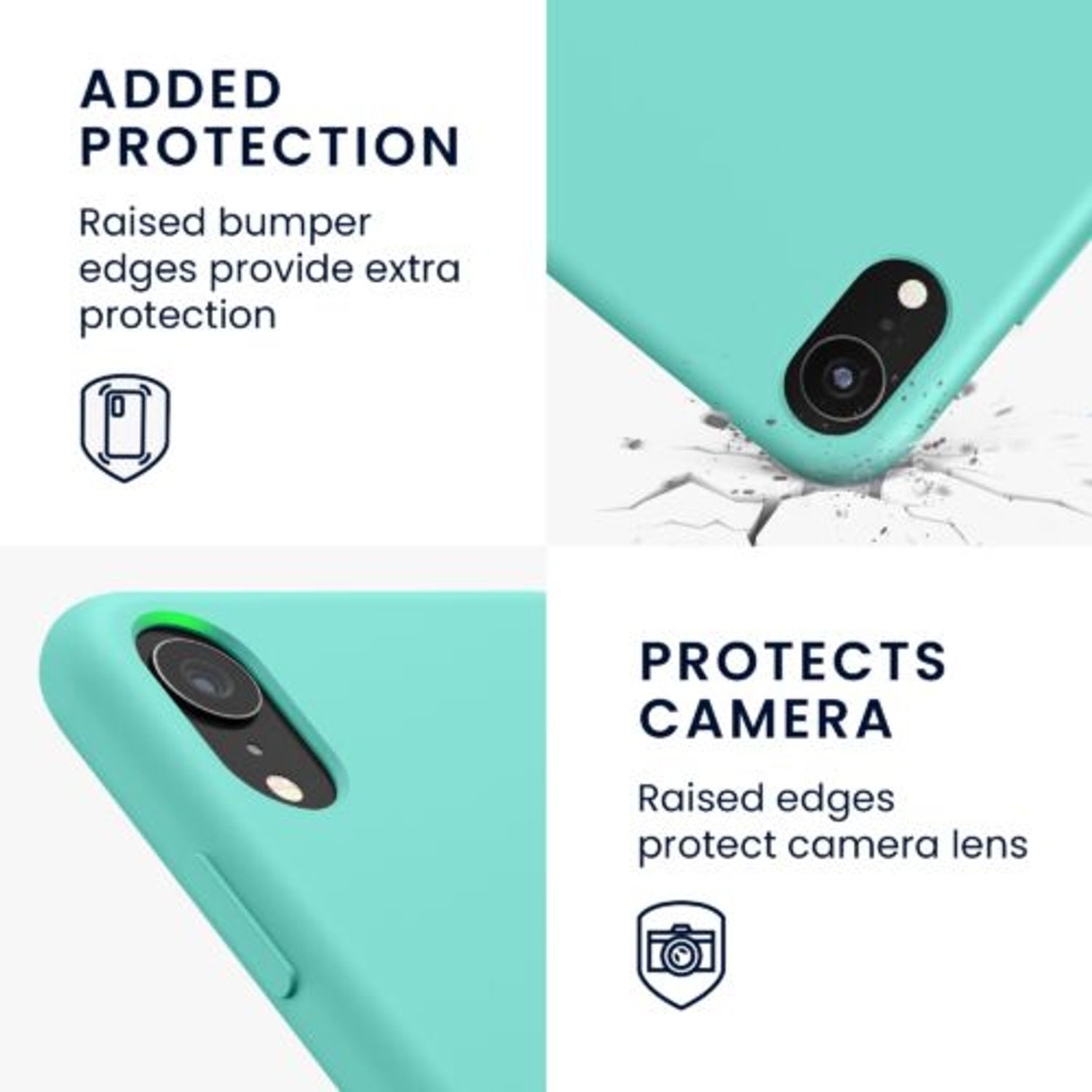 Husa pentru Apple iPhone XR, Silicon, Verde, 45910.37 fotografia produsului View 4 L
