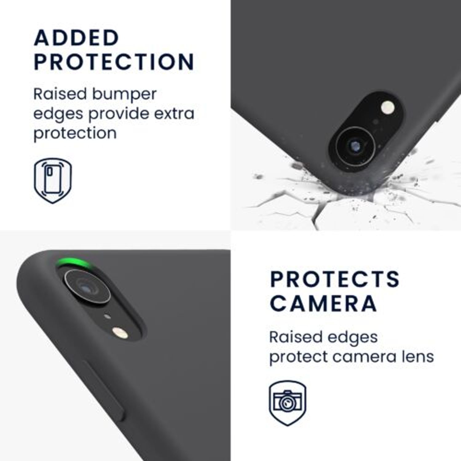Husa pentru Apple iPhone XR, Silicon, Negru, 45910.47 fotografia produsului View 5 L