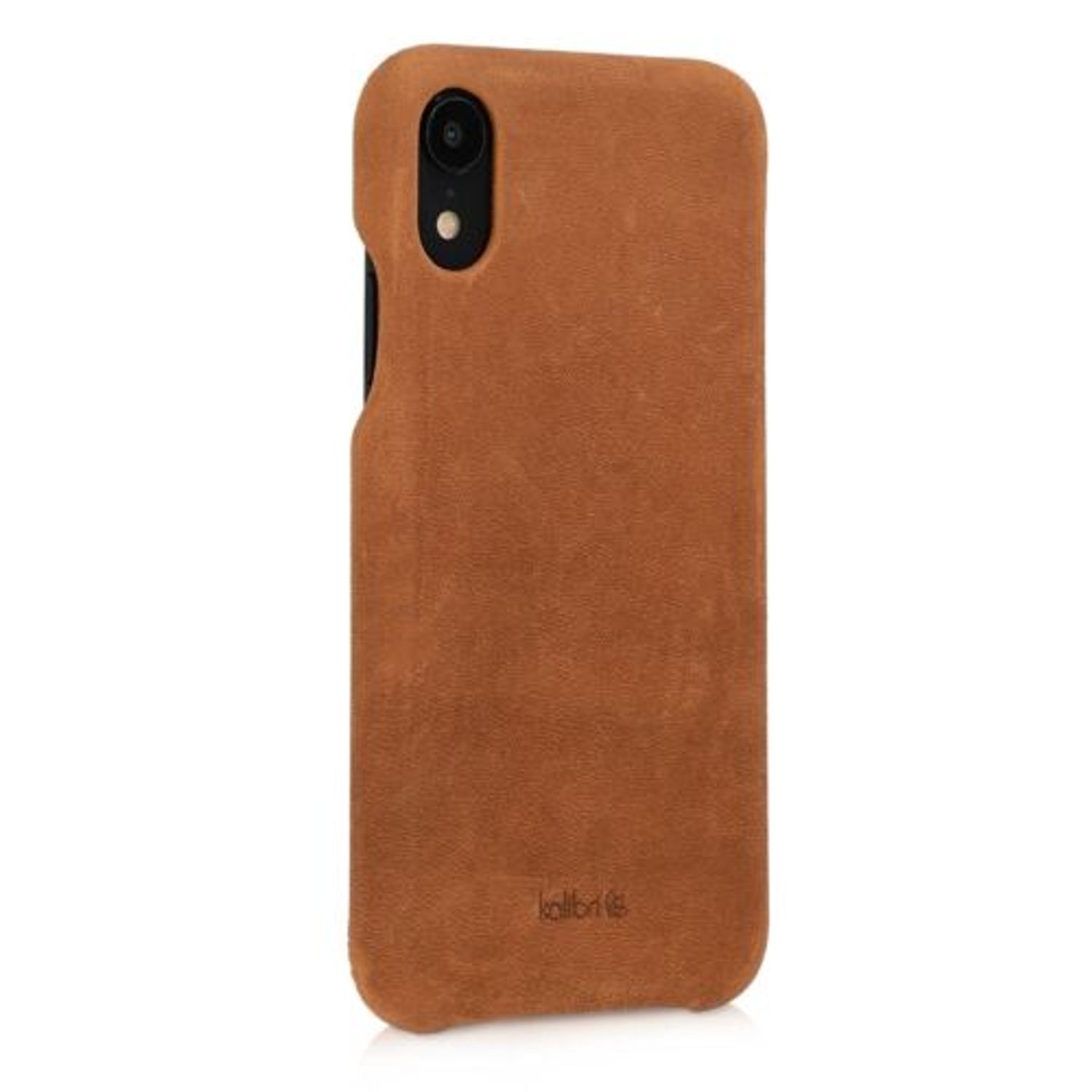 Husa pentru Apple iPhone XR, Piele naturala, Maro, 45955.24 fotografia produsului View 7 L
