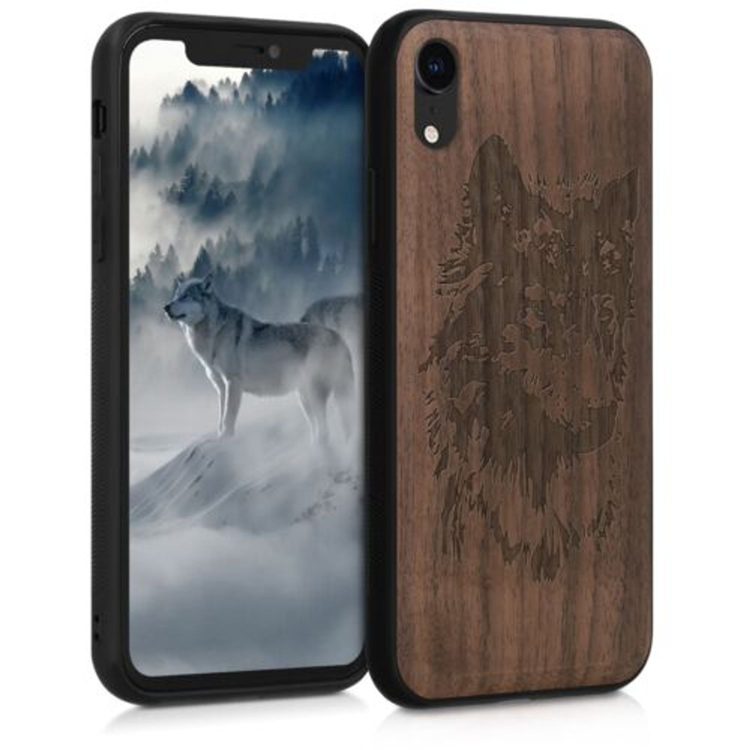 Husa pentru Apple iPhone XR, Lemn, Maro, 46748.04 fotografia produsului