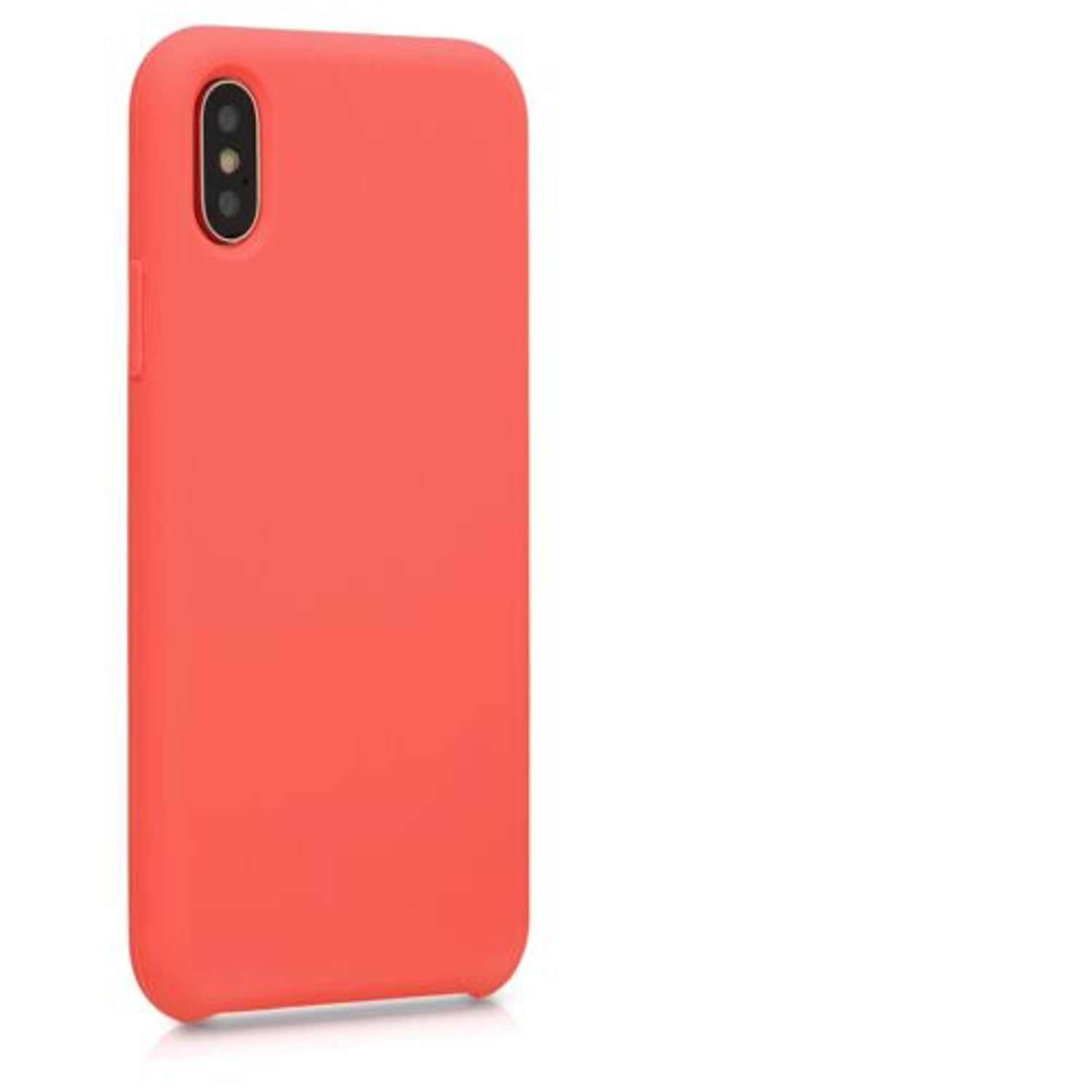 Husa pentru Apple iPhone XS Max, Silicon, Rose Gold, 45909.141 fotografia produsului View 8 L