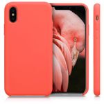 Husa pentru Apple iPhone XS Max, Silicon, Rose Gold, 45909.141 fotografia produsului View 2 S