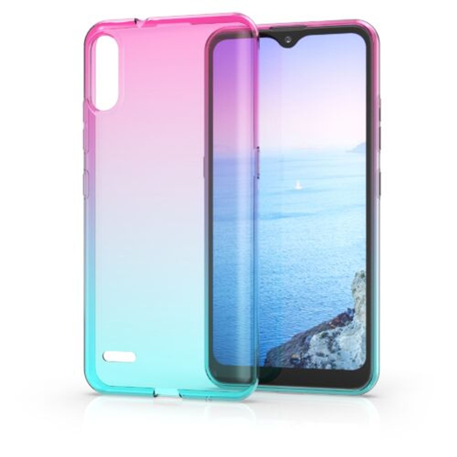 Husa pentru LG K22, Silicon, Roz, 53641.01 fotografia produsului View 2 L
