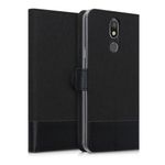 Husa pentru LG K40, Textil, Negru, 50468.73 fotografia produsului View 4 S