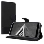 Husa pentru LG K40, Textil, Negru, 50468.73 fotografia produsului View 2 S
