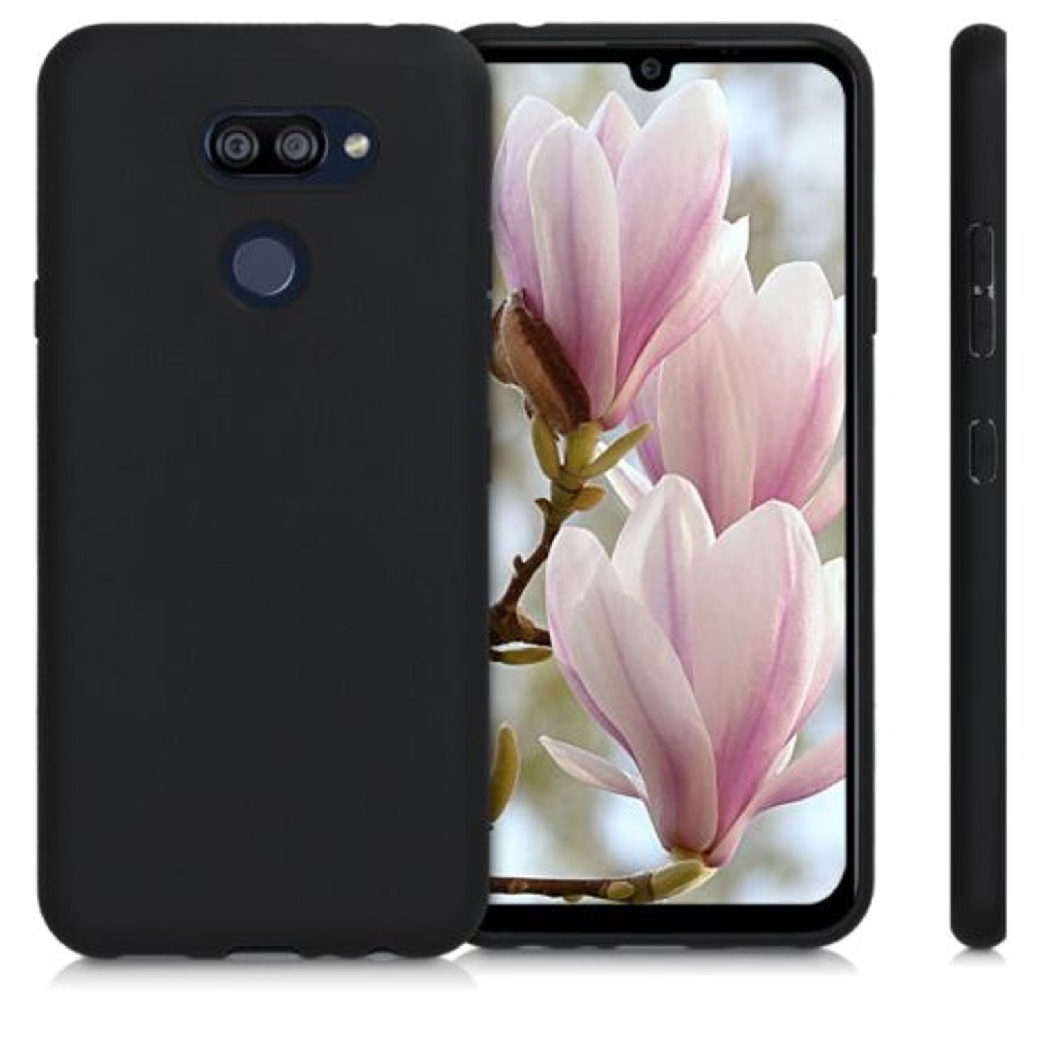 Husa pentru LG K40S, Silicon, Negru, 50485.47 fotografia produsului View 2 L
