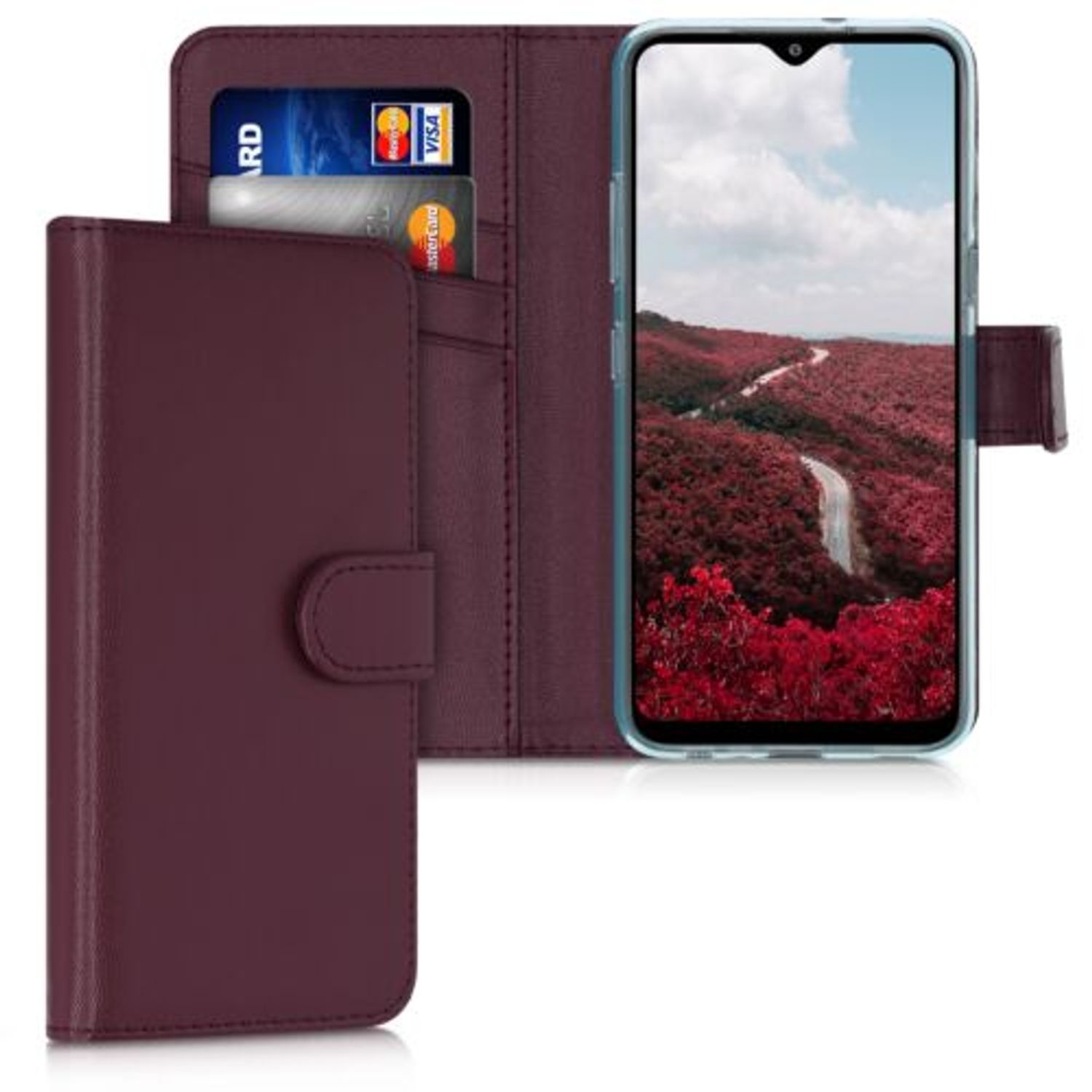 Husa pentru LG K41S, Piele ecologica, Violet, 51887.13 fotografia produsului