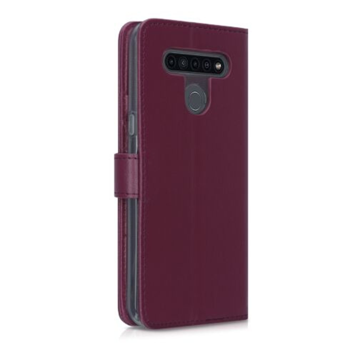 Husa pentru LG K41S, Piele ecologica, Violet, 51887.13 fotografia produsului View 4 L