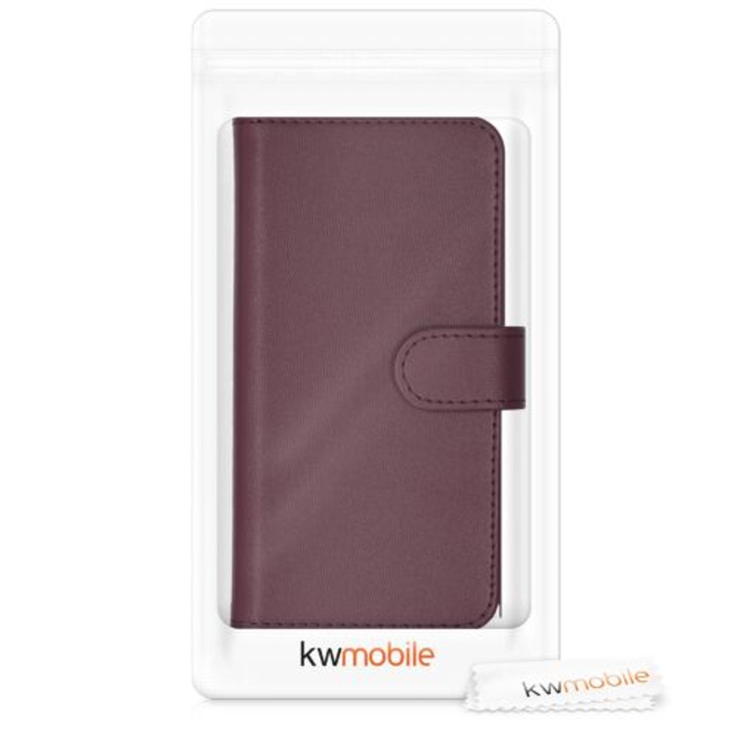 Husa pentru LG K41S, Piele ecologica, Violet, 51887.13 fotografia produsului View 7 L