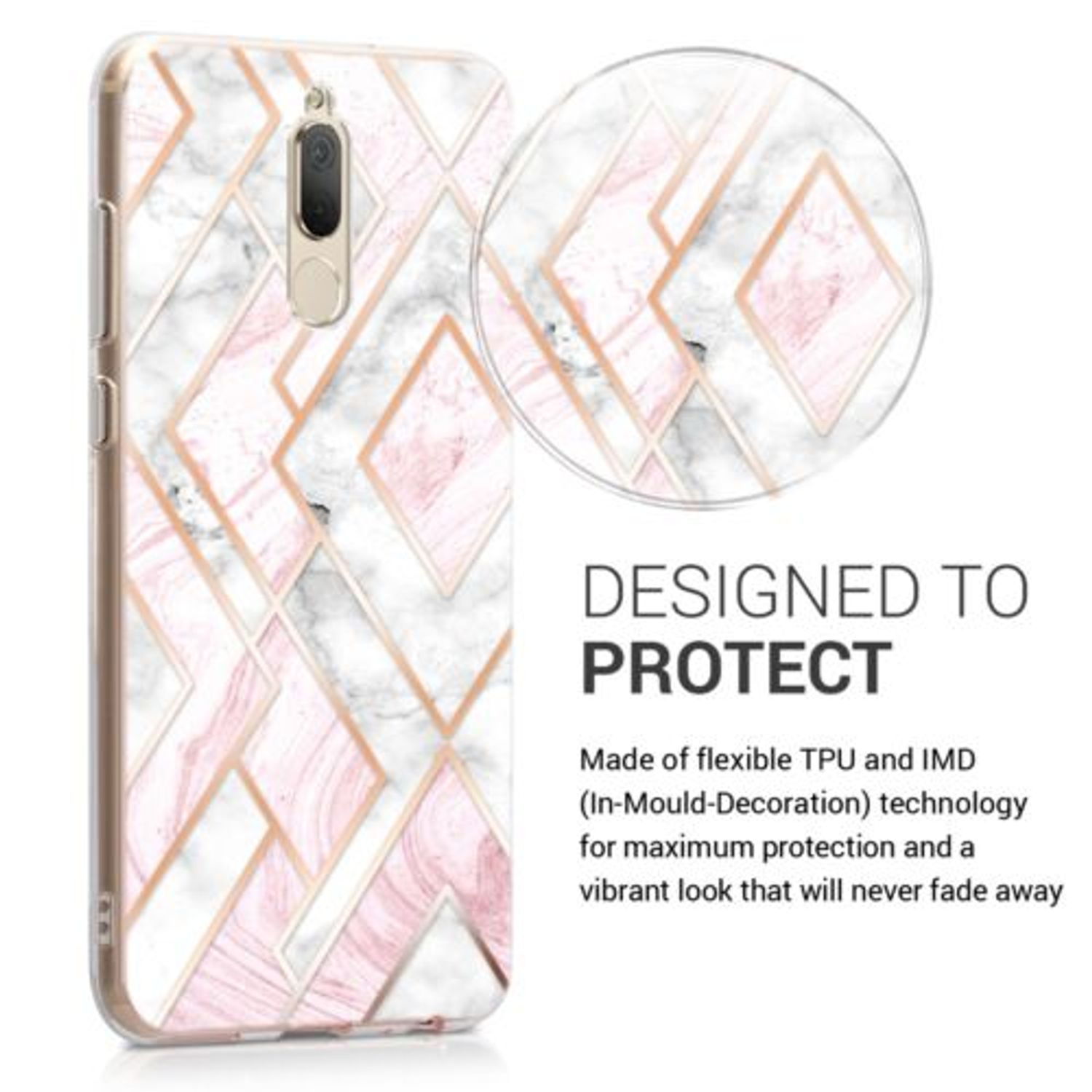 Husa pentru Huawei Mate 10 Lite, Silicon, Multicolor, 43292.44 fotografia produsului View 4 L