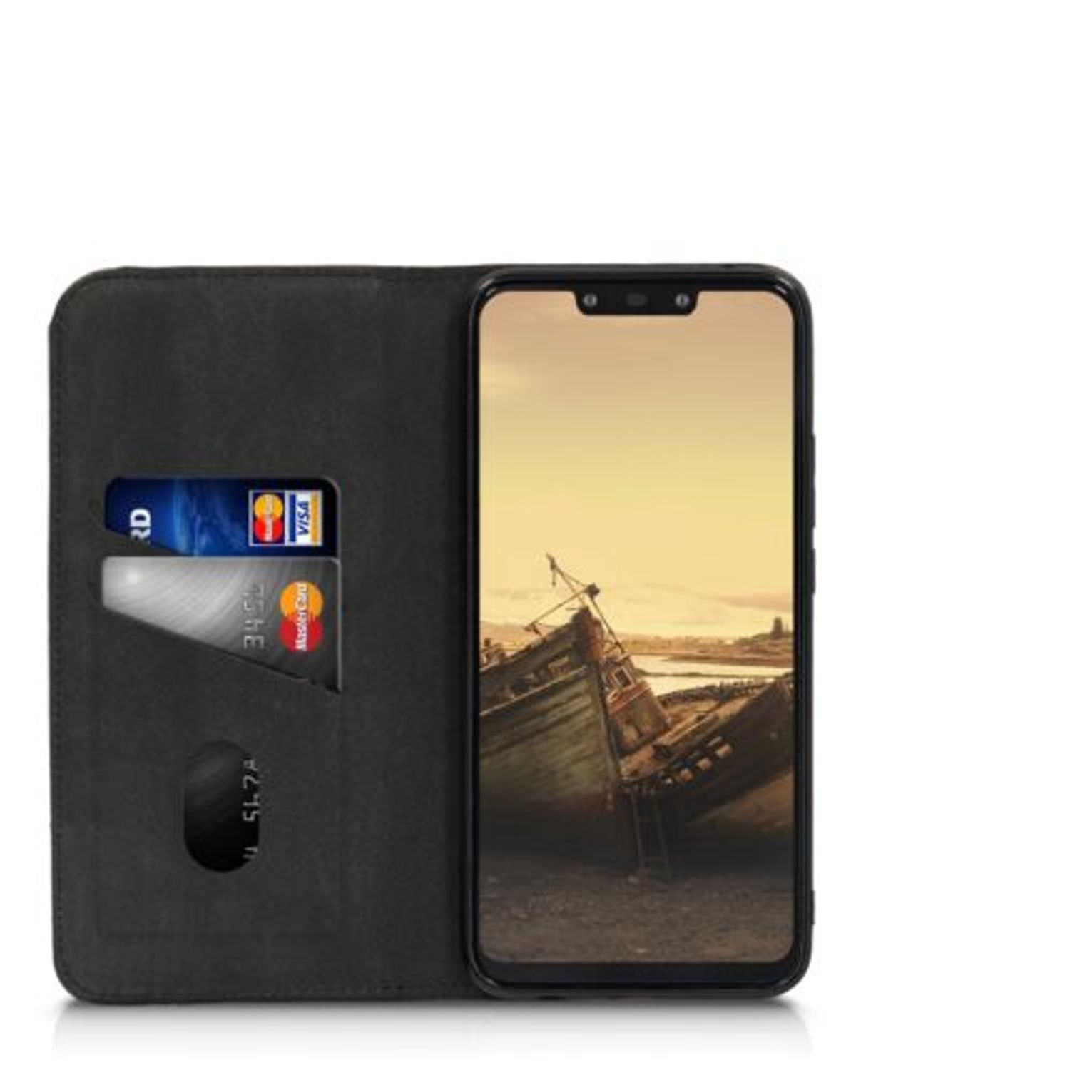 Husa pentru Huawei Mate 20 Lite, Piele naturala, Maro, 48731.05 fotografia produsului View 10 L