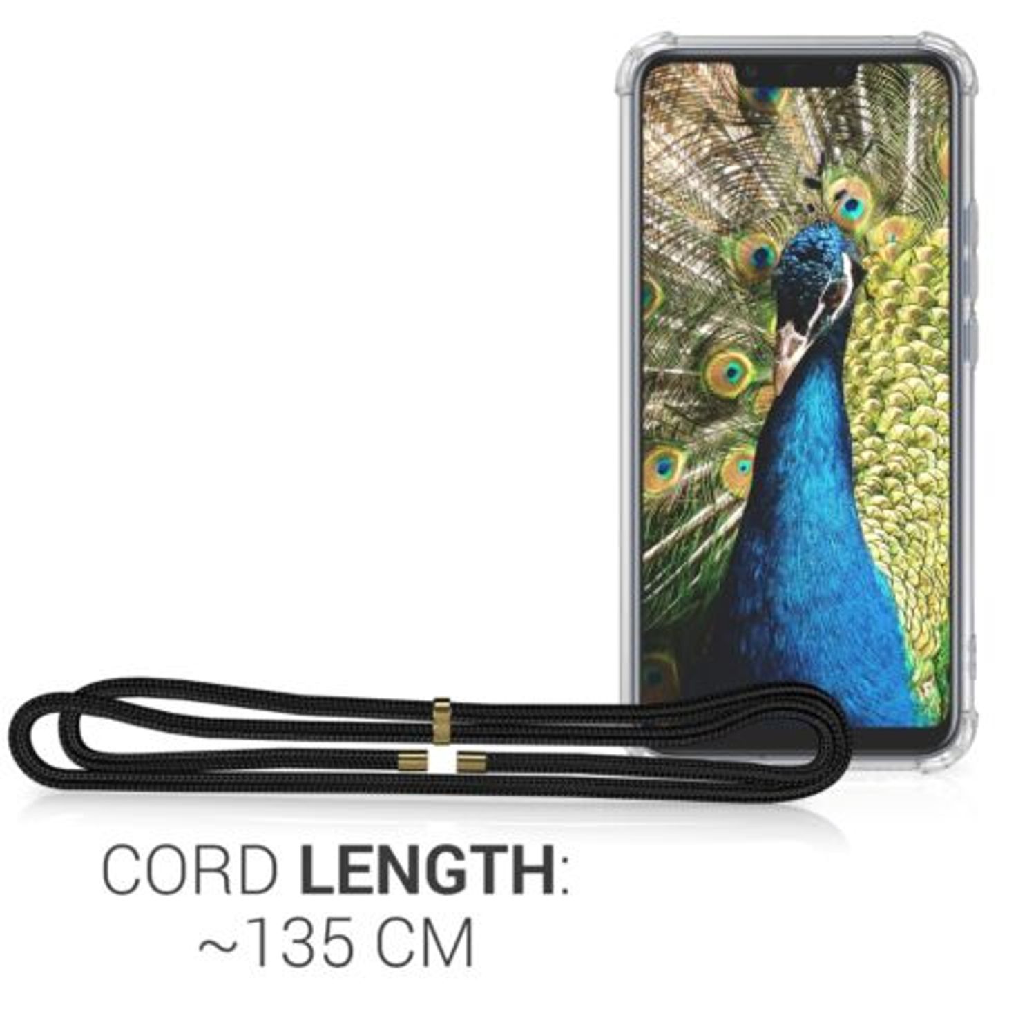 Husa pentru Huawei Mate 20 Lite, Silicon, Transparent, 47168.03 fotografia produsului View 4 L