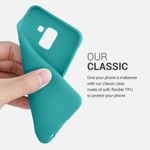 Husa pentru Samsung Galaxy J6, Silicon, Verde, 45796.57 fotografia produsului View 4 S