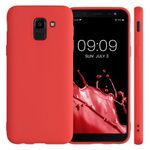 Husa pentru Samsung Galaxy J6, Silicon, Rosu, 46870.111 fotografia produsului View 2 S
