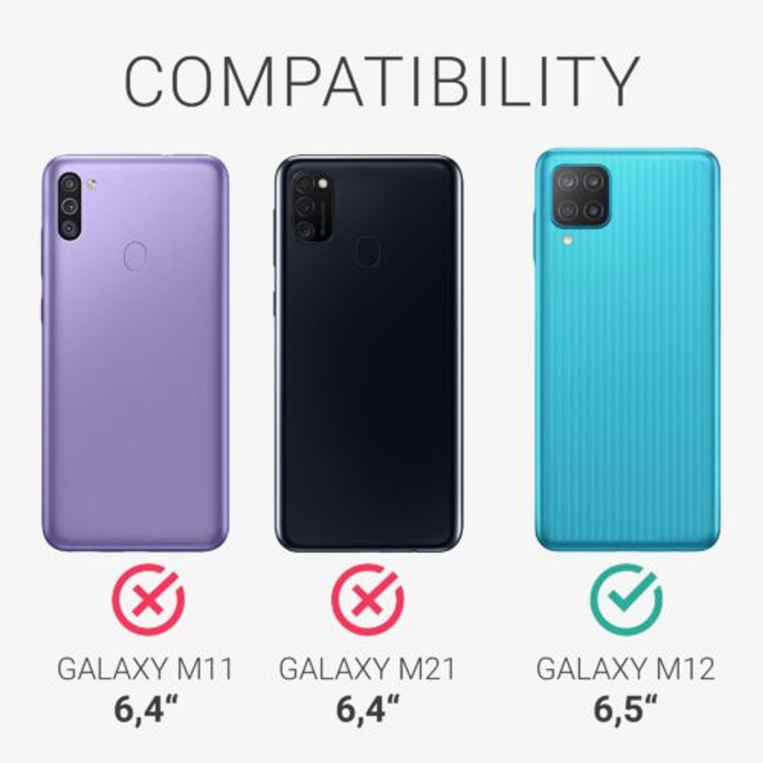 Husa pentru Samsung Galaxy M12, Silicon, Multicolor, 55079.01 fotografia produsului View 6 L