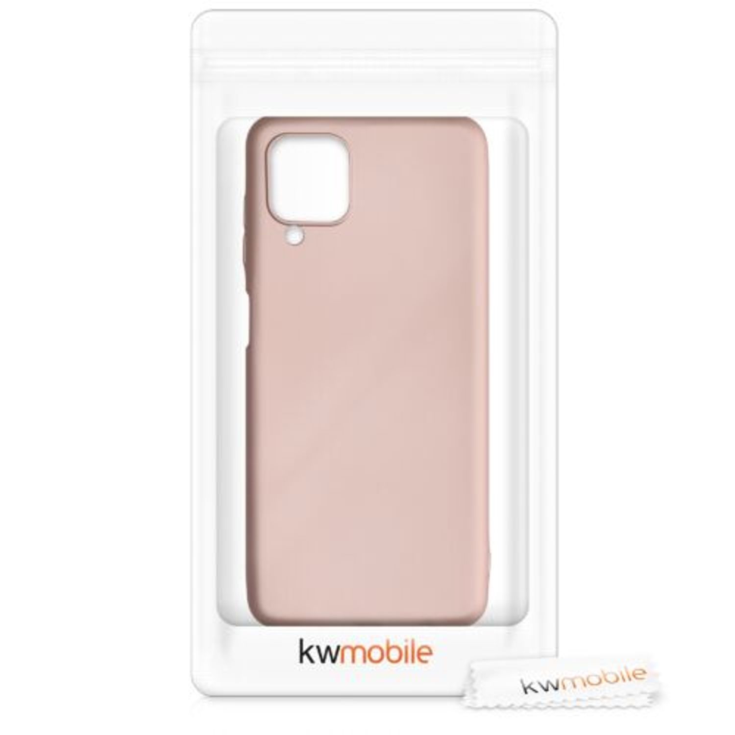 Husa pentru Samsung Galaxy M12, Silicon, Rose Gold, 55078.31 fotografia produsului View 7 L