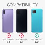 Husa pentru Samsung Galaxy M12, Silicon, Rose Gold, 55078.31 fotografia produsului View 6 S