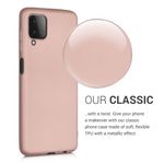 Husa pentru Samsung Galaxy M12, Silicon, Rose Gold, 55078.31 fotografia produsului View 4 S