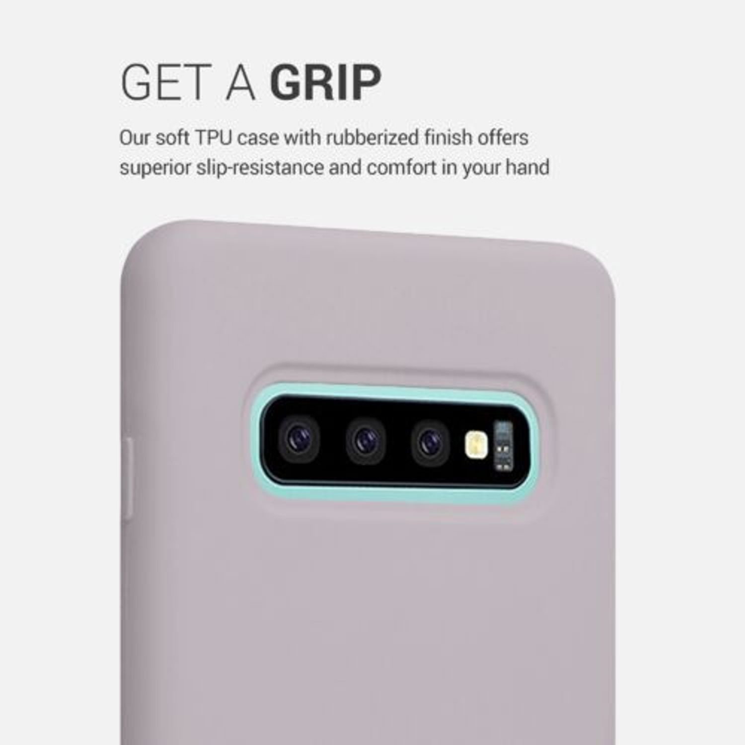 Husa pentru Samsung Galaxy S10 Plus, Silicon, Mov, 49028.192 fotografia produsului View 3 L