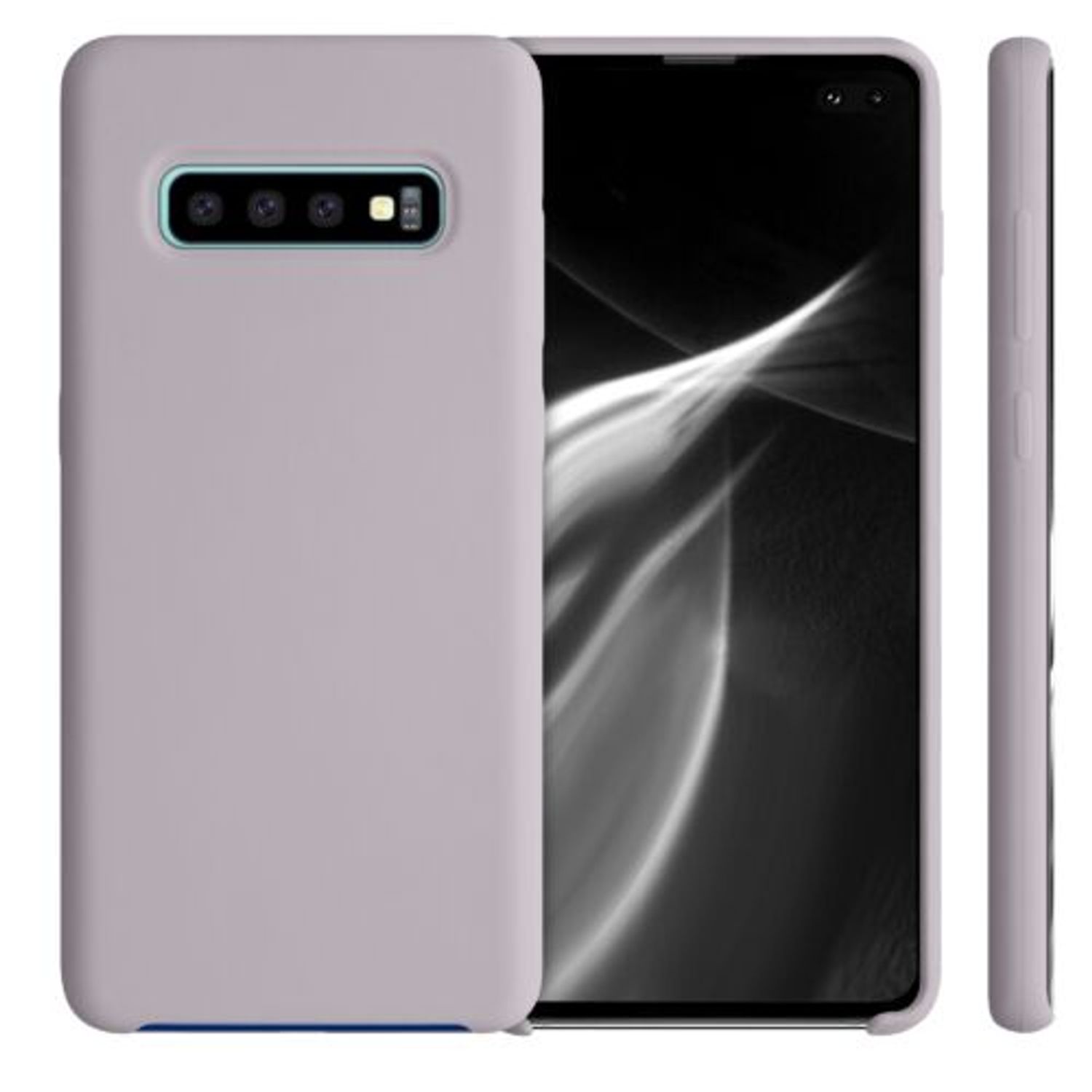 Husa pentru Samsung Galaxy S10 Plus, Silicon, Mov, 49028.192 fotografia produsului View 8 L
