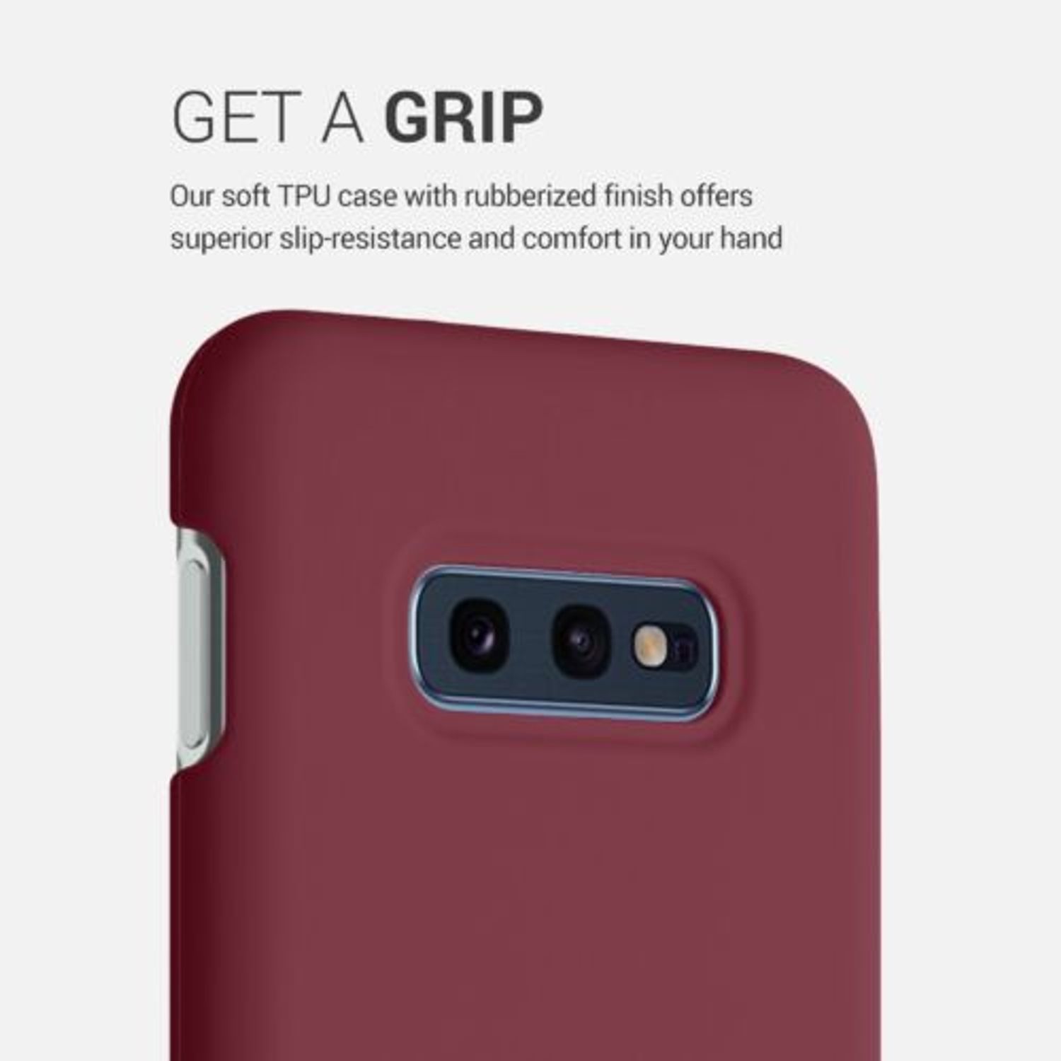 Husa pentru Samsung Galaxy S10e, Silicon, Rosu, 47944.209 fotografia produsului View 4 L
