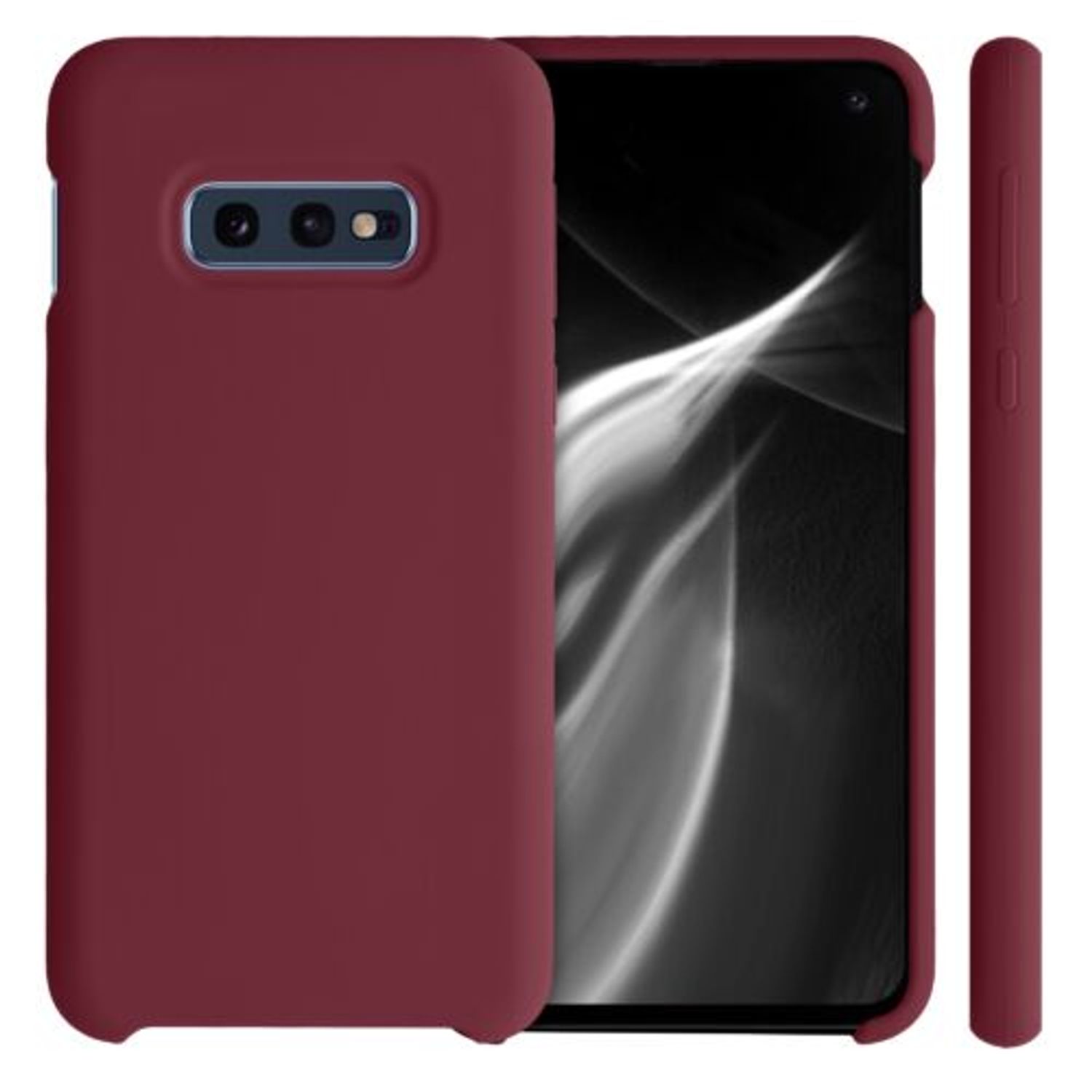Husa pentru Samsung Galaxy S10e, Silicon, Rosu, 47944.209 fotografia produsului View 2 L