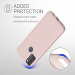 Husa pentru Motorola Moto G50, Silicon, Crem, 55470.10 fotografia produsului View 2 S