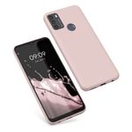 Husa pentru Motorola Moto G50, Silicon, Crem, 55470.10 fotografia produsului View 6 S