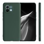 Husa pentru Xiaomi Mi 11, Silicon, Verde, 54188.169 fotografia produsului View 3 S