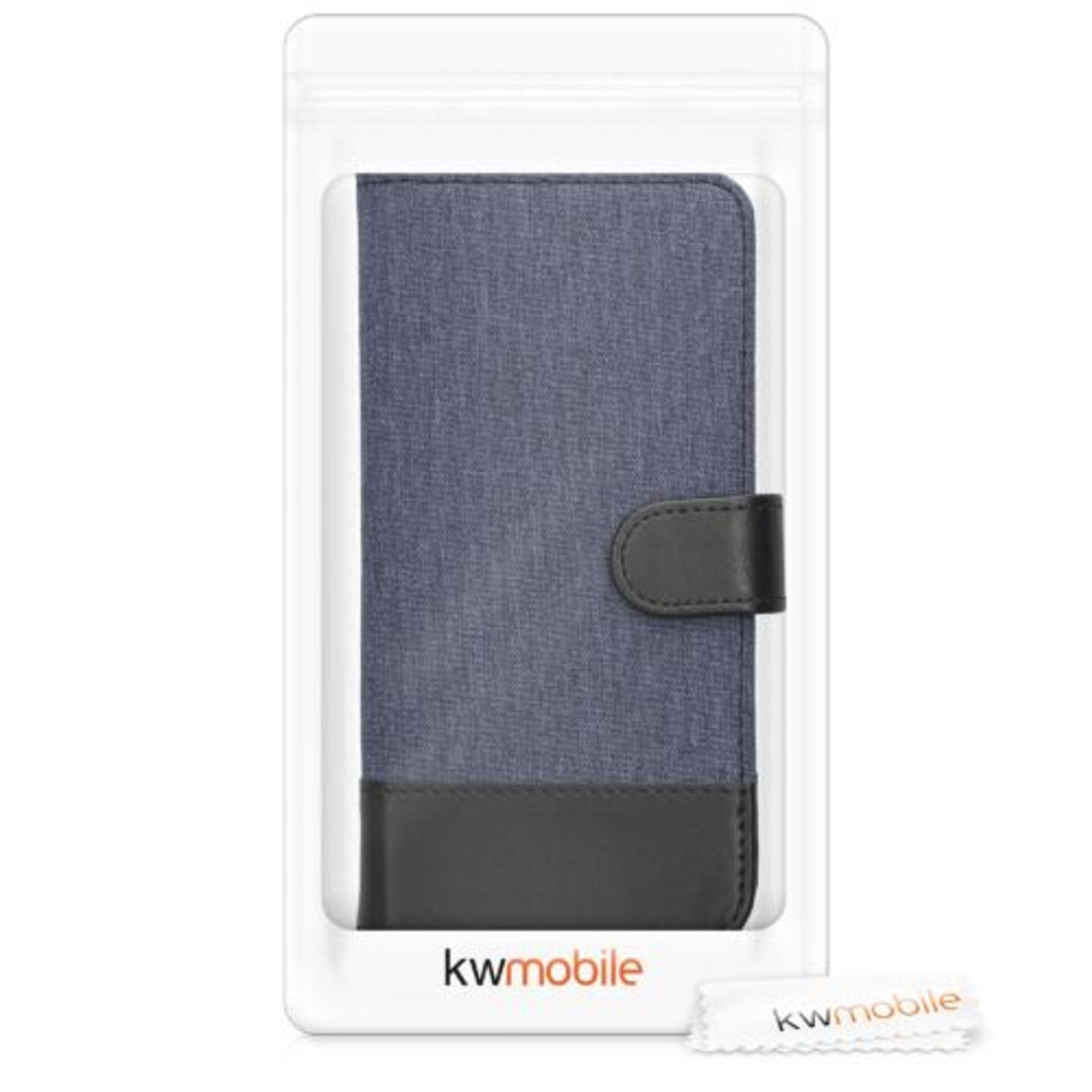 Husa pentru OnePlus Nord, Textil, Albastru, 55807.17 fotografia produsului View 7 L