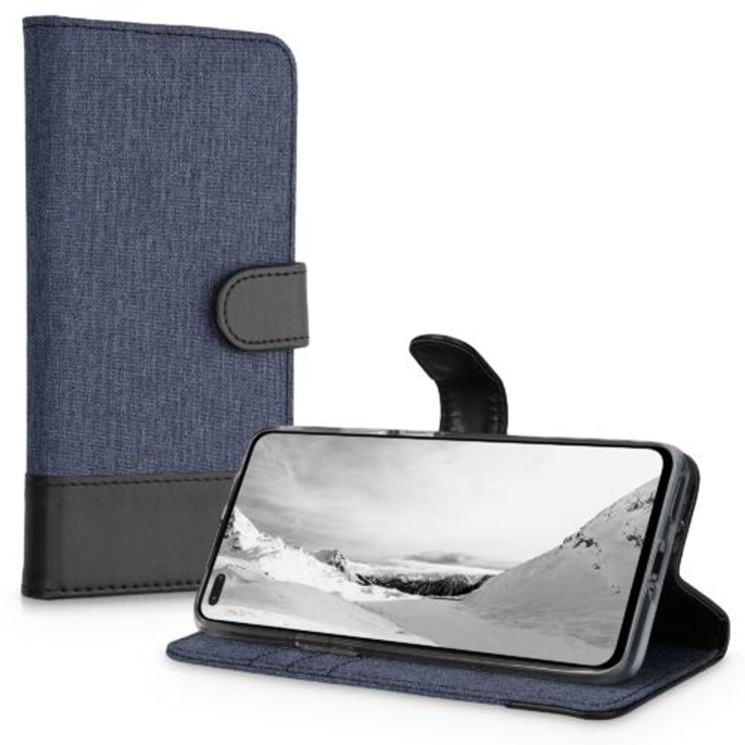 Husa pentru OnePlus Nord, Textil, Albastru, 55807.17 fotografia produsului View 2 L