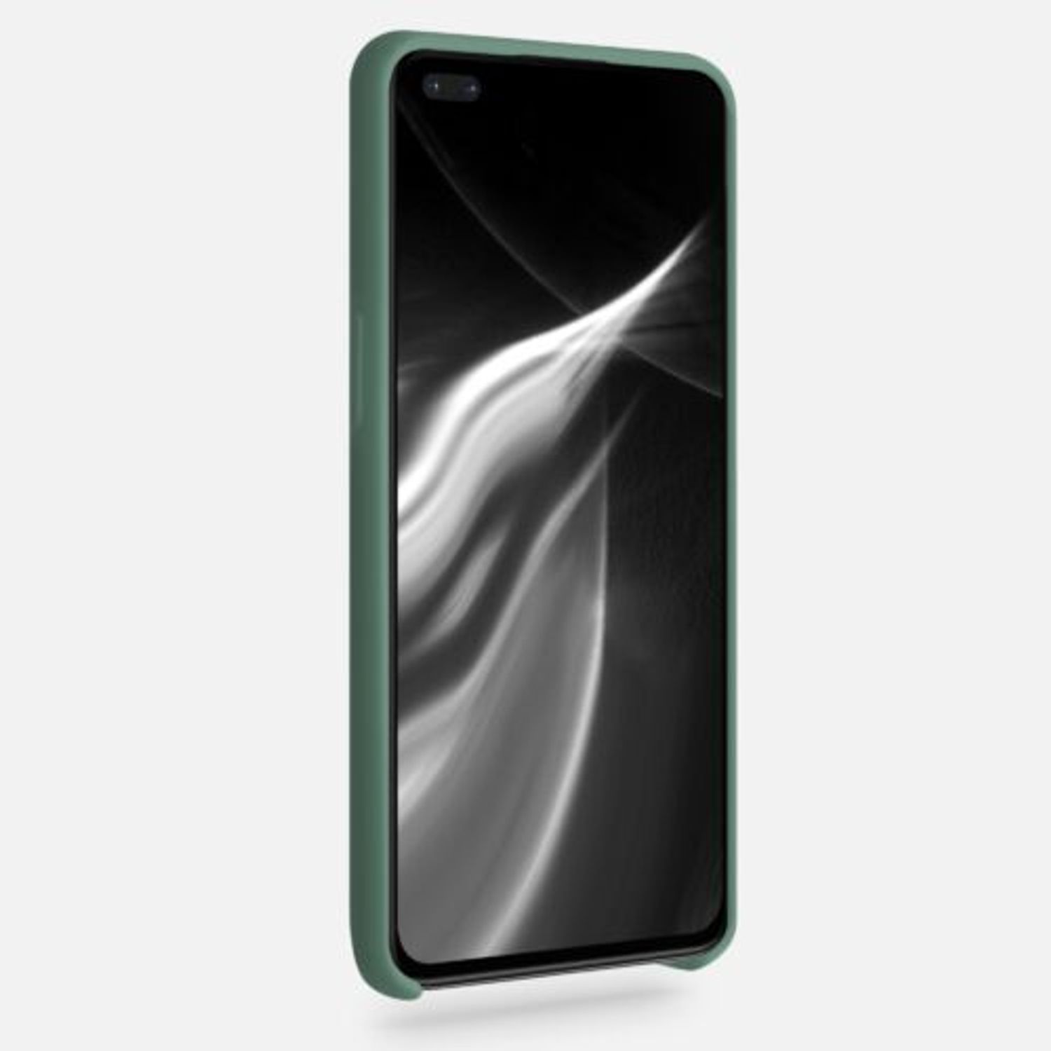Husa pentru OnePlus Nord, Silicon, Verde, 51871.166 fotografia produsului View 3 L