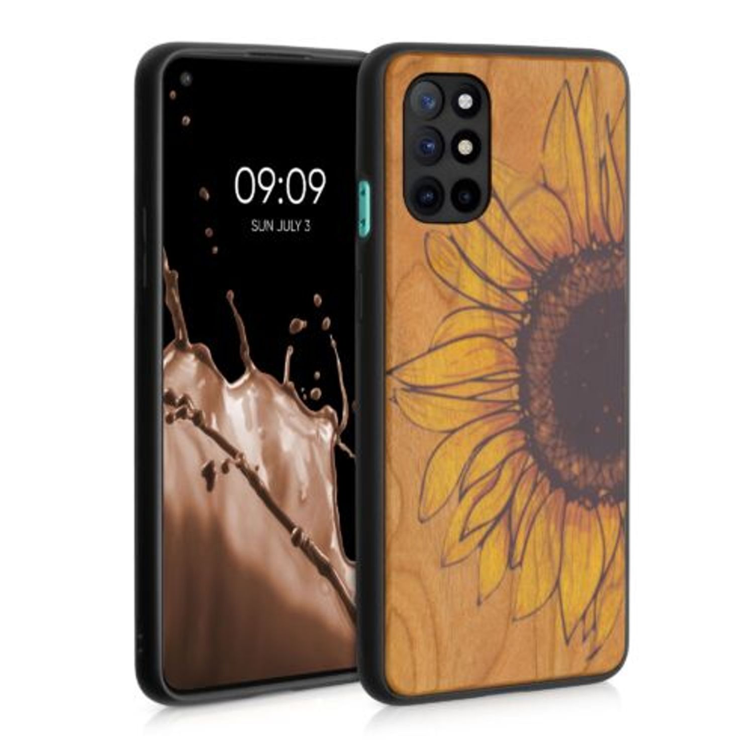 Husa pentru OnePlus 8T, Lemn, Multicolor, 53682.03 fotografia produsului