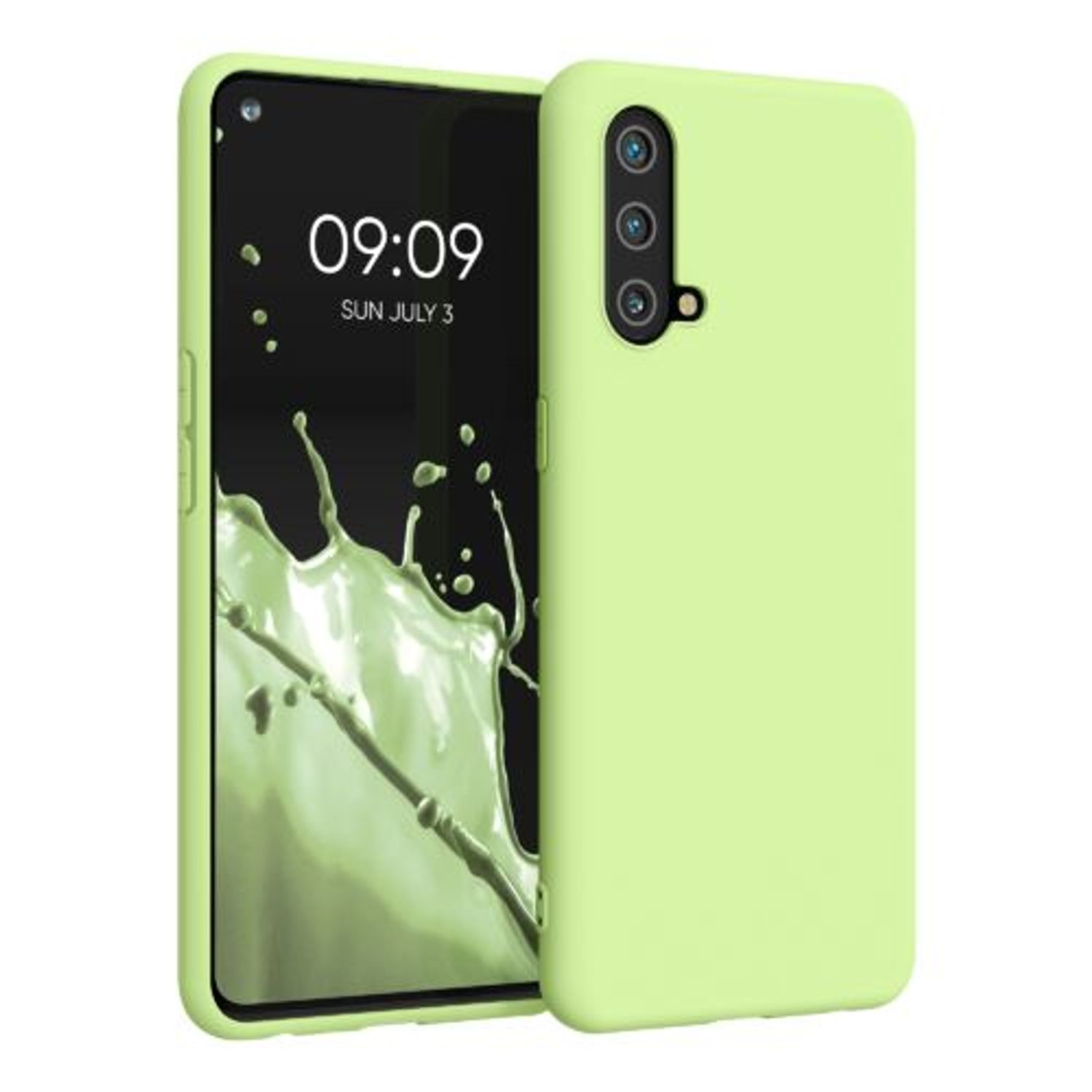 Husa pentru OnePlus Nord CE 5G, Silicon, Verde, 55614.214 fotografia produsului
