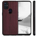 Husa pentru OnePlus Nord N10 5G, Lemn, Rosu, 54717.20 fotografia produsului View 2 S