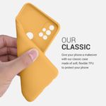 Husa pentru OnePlus Nord N10 5G, Silicon, Galben, 53821.217 fotografia produsului View 4 S