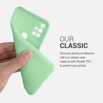 Husa pentru OnePlus Nord N10 5G, Silicon, Verde, 53821.71 fotografia produsului View 4 S