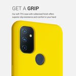 Husa pentru OnePlus Nord N100, Silicon, Galben, 53891.165 fotografia produsului View 4 S
