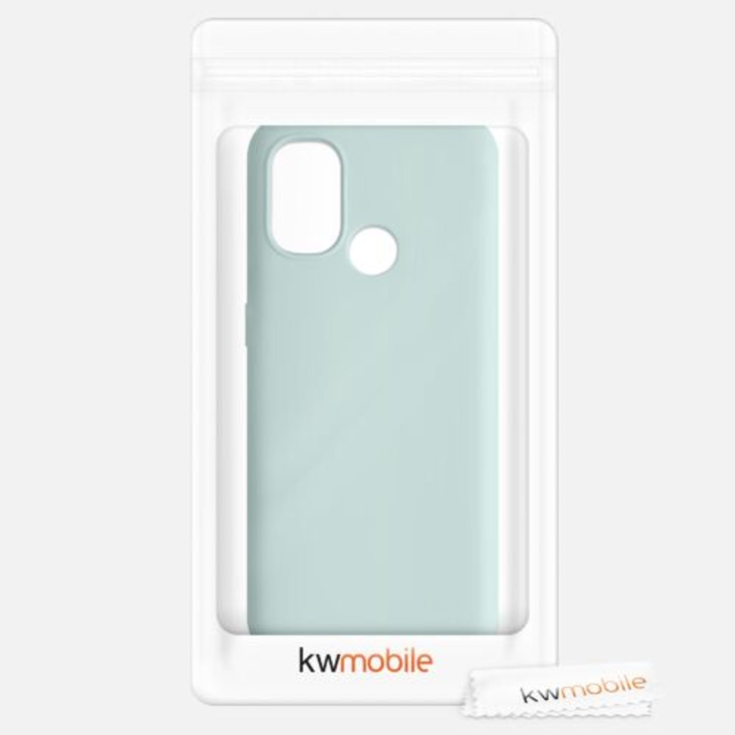 Husa pentru OnePlus Nord N100, Silicon, Verde, 53891.71 fotografia produsului View 7 L