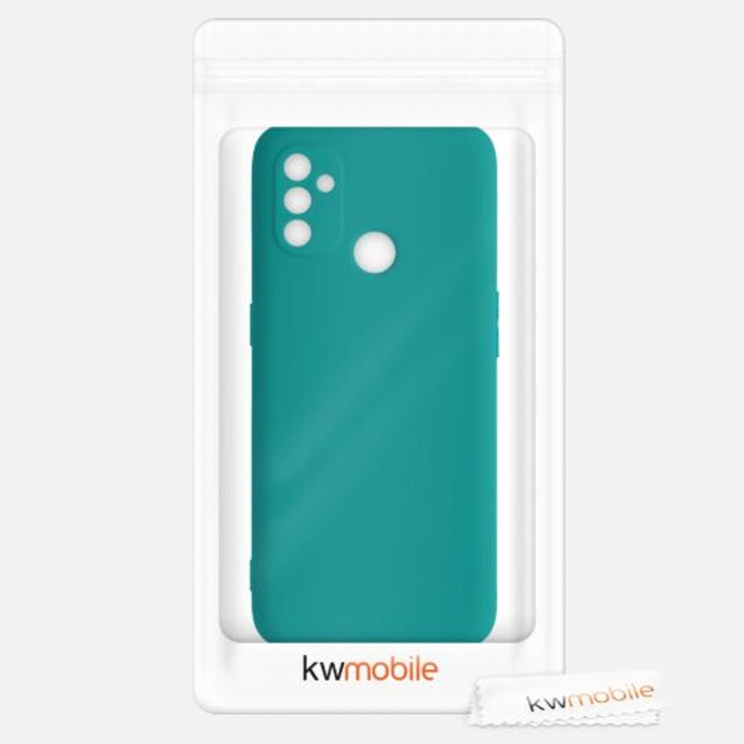 Husa pentru OnePlus Nord N100, Silicon, Verde, 53823.78 fotografia produsului View 7 L