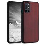 Husa pentru OnePlus 8T, Lemn, Rosu, 54192.20 fotografia produsului