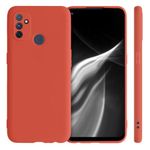 Husa pentru OnePlus Nord N100, Silicon, Rosu, 53823.218 fotografia produsului View 2 S