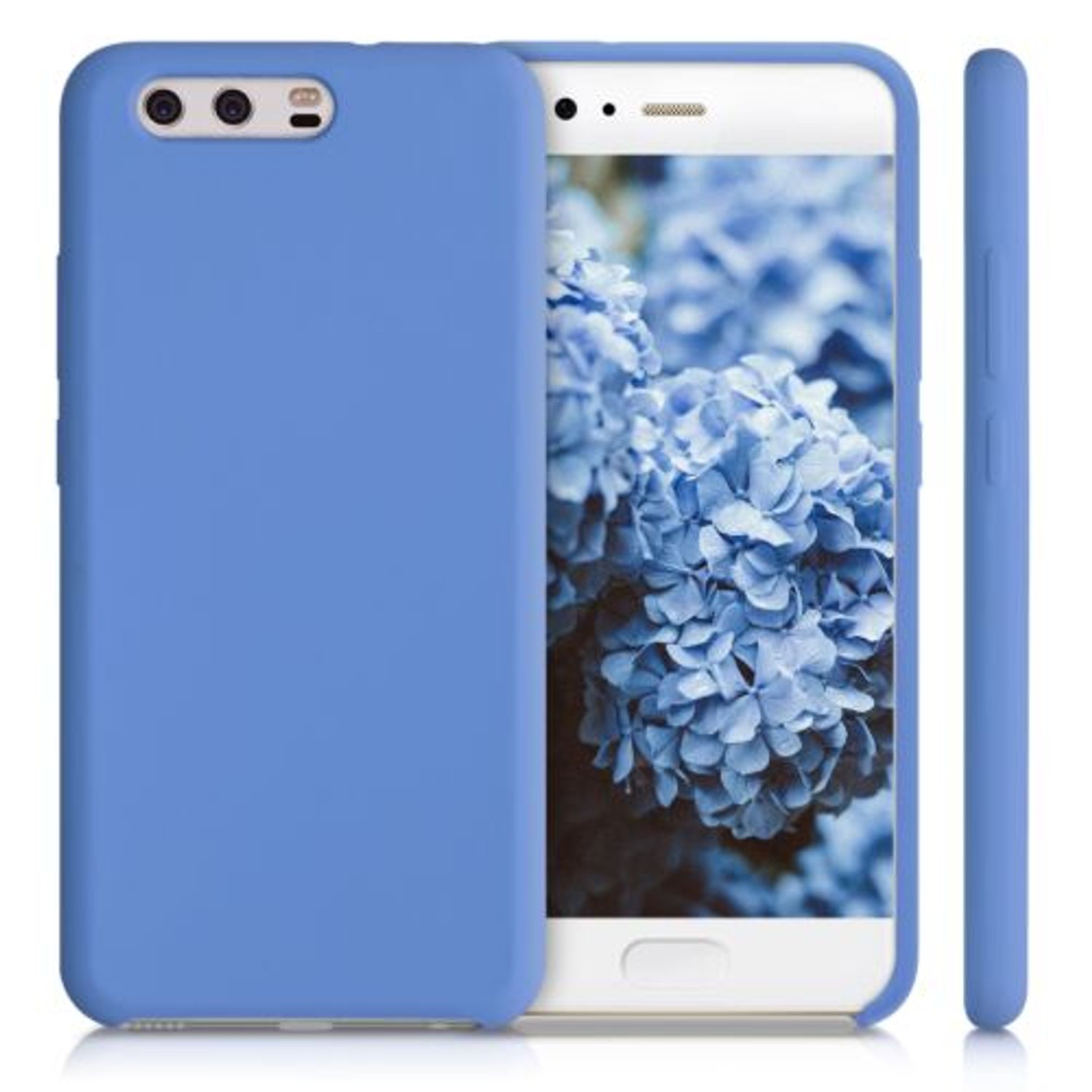 Husa pentru Huawei P10, Silicon, Albastru, 43599.61 fotografia produsului View 6 L