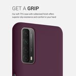 Husa pentru Huawei P Smart (2021), Silicon, Violet, 53632.187 fotografia produsului View 4 S